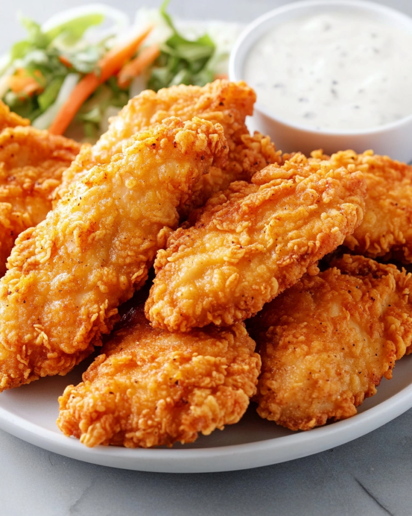 crispy fried chicken tenders