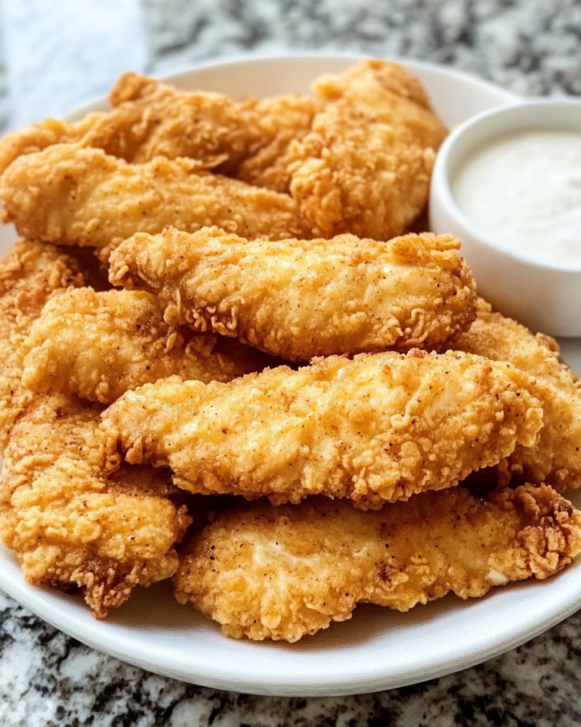 crispy fried chicken tenders