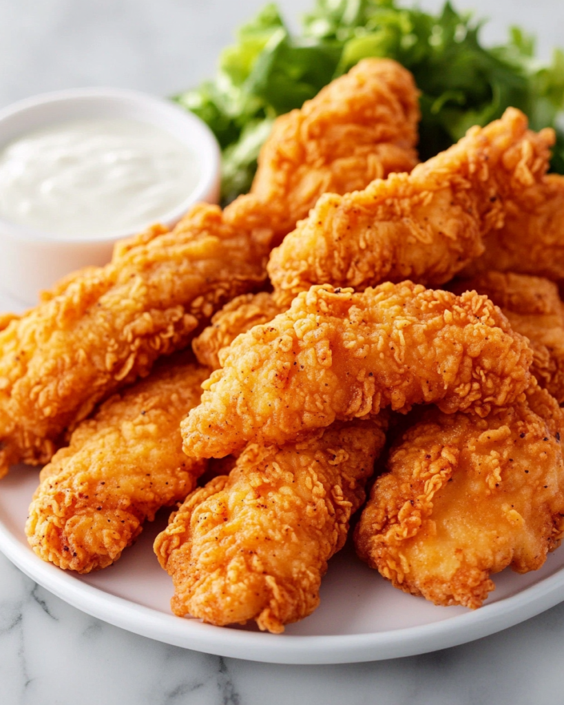 crispy fried chicken tenders