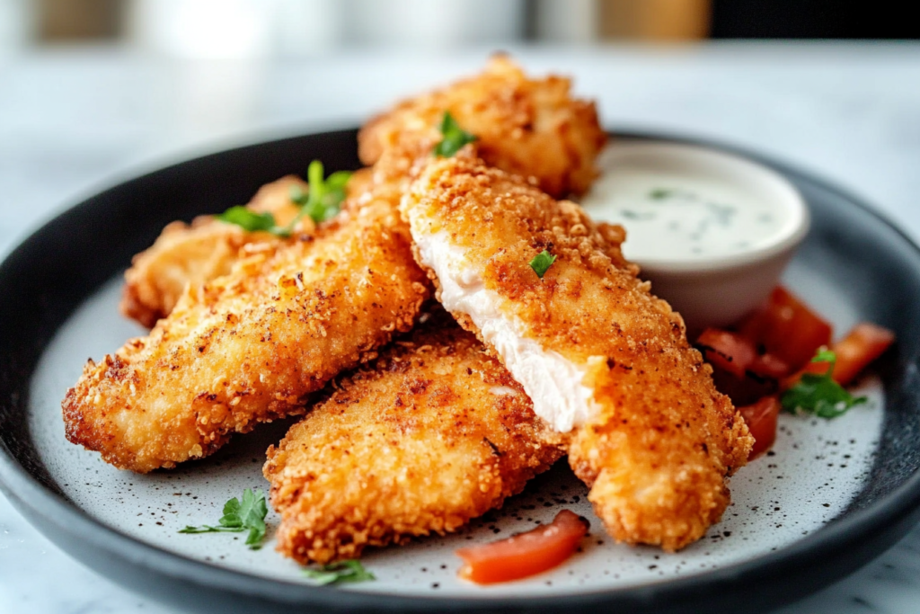 crispy fried chicken tenders