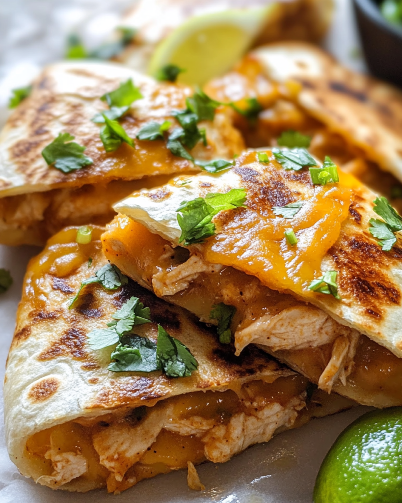 Mini Chicken Quesadillas
