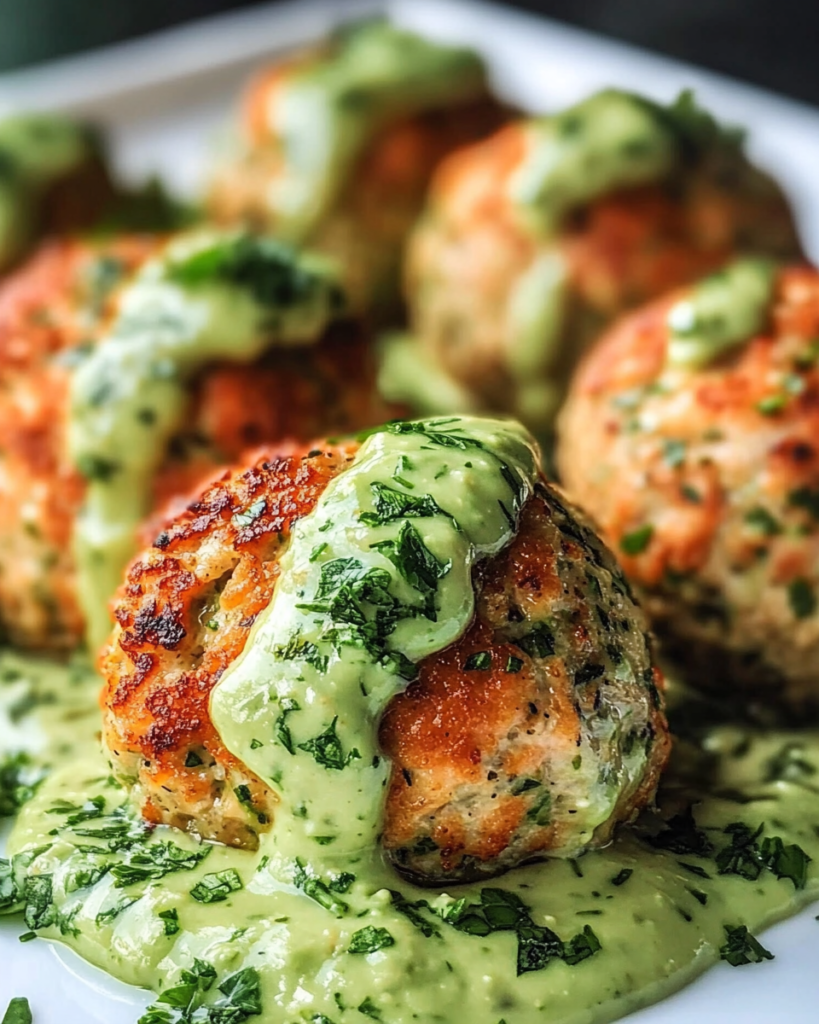 Baked Salmon Meatballs
