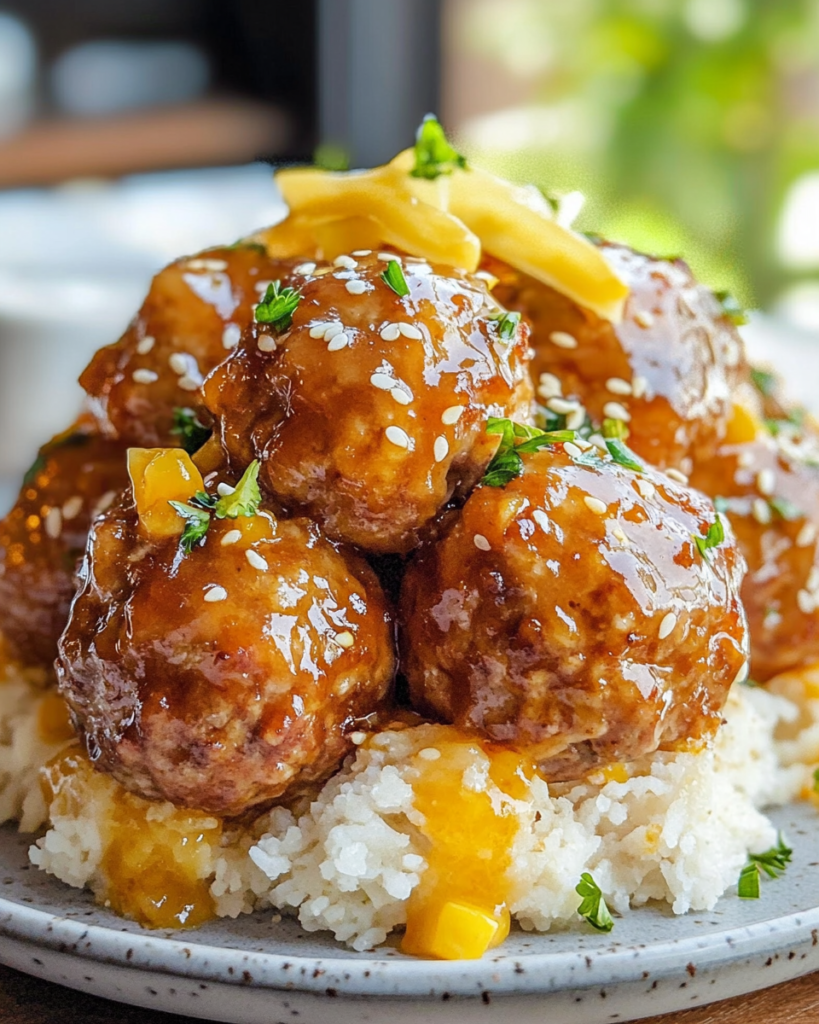 Hawaiian Meatballs