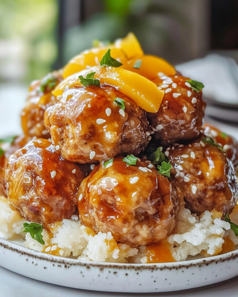 Hawaiian Meatballs