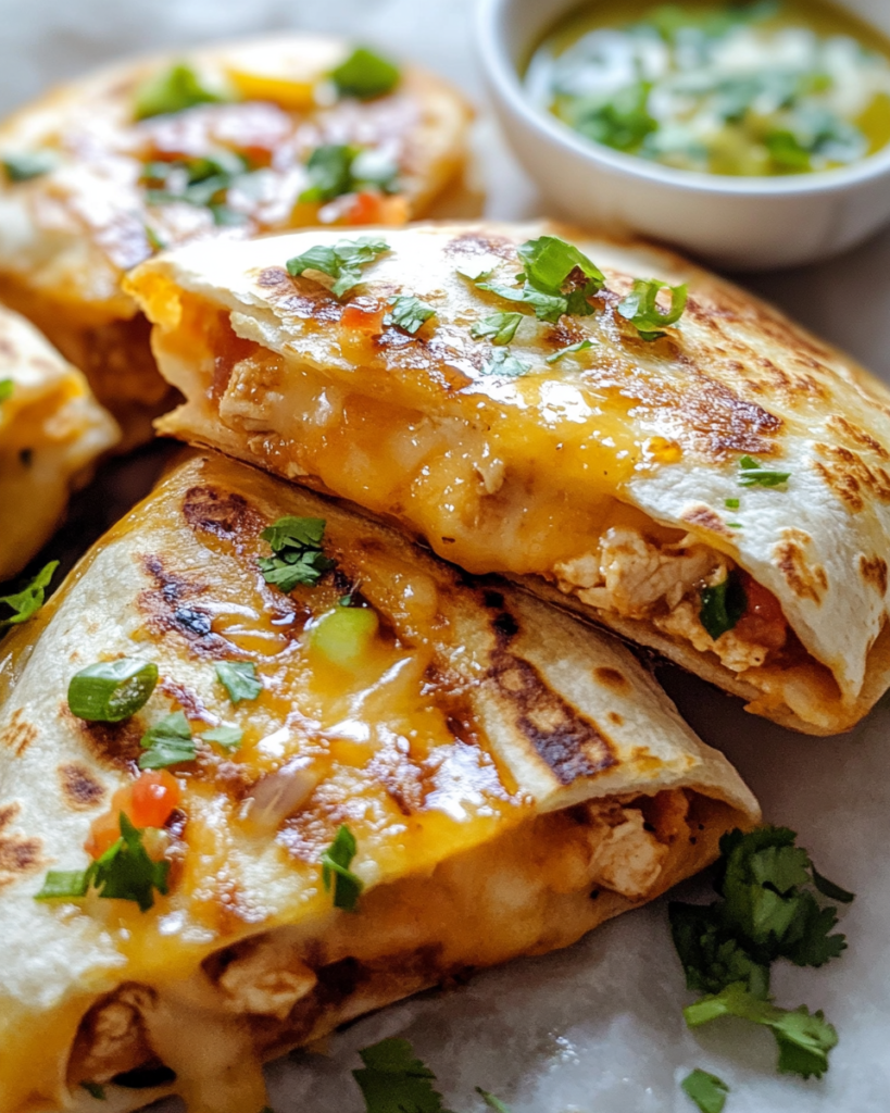 Mini Chicken Quesadillas