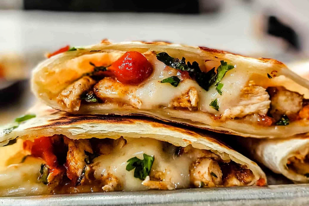 Mini Chicken Quesadillas