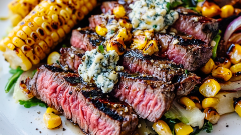 Balsamic Steak Gorgonzola Salad