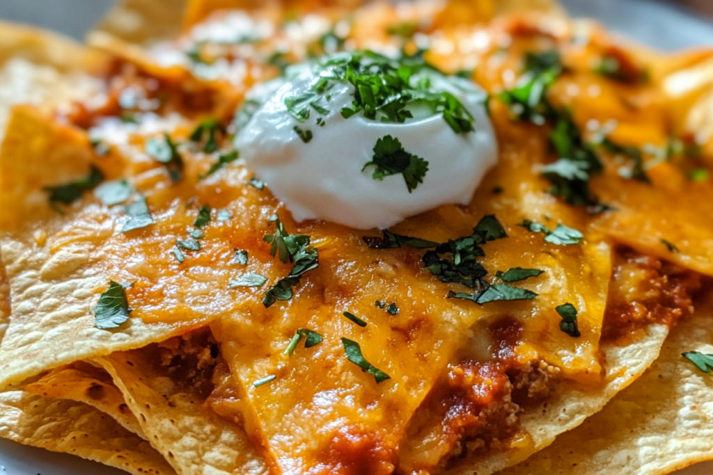 Tortilla Chip Enchiladas