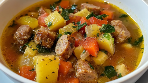 sausage and vegetable soup