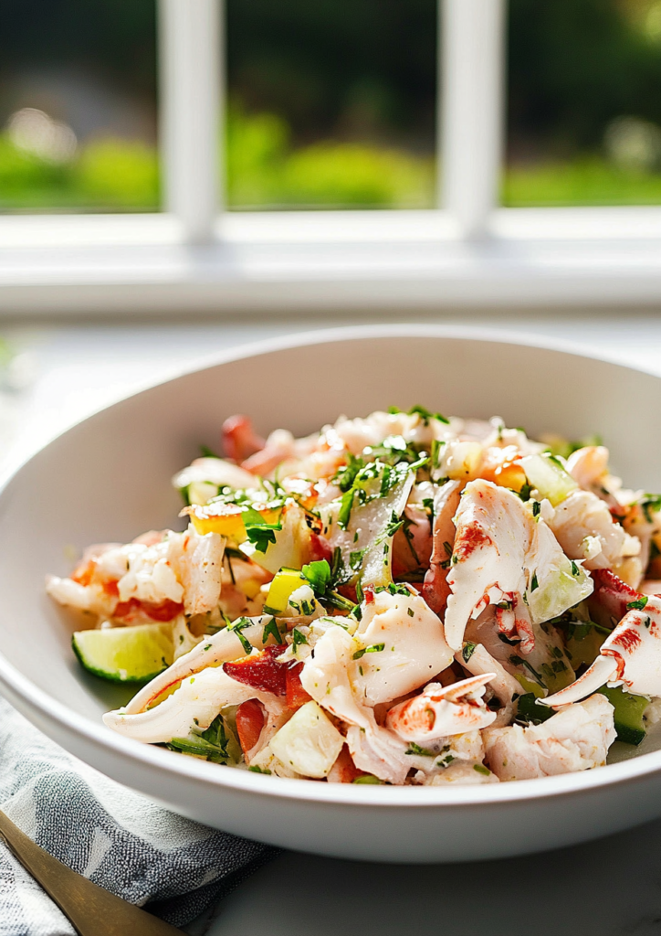 Easy Crab Salad