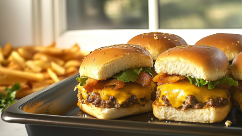 Cheeseburger sliders recipe
