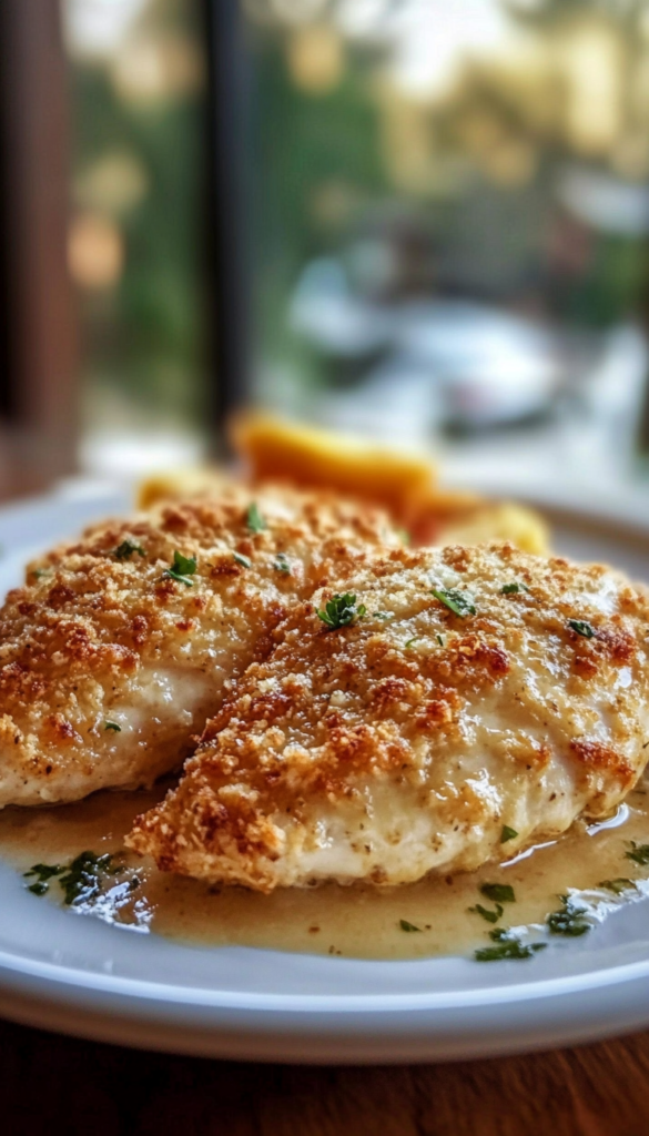 Longhorn Parmesan Crusted Chicken