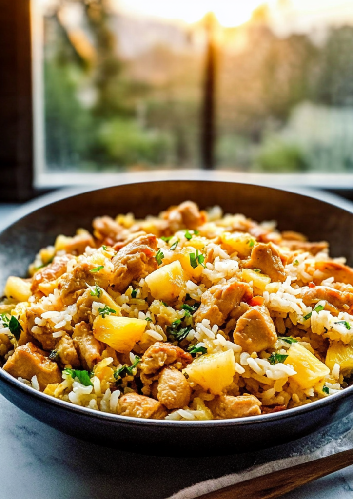 Pineapple Chicken and Rice