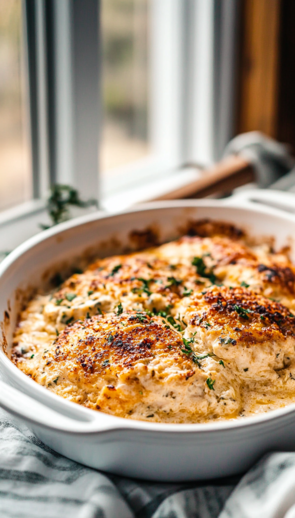 Baked Cream Cheese Chicken