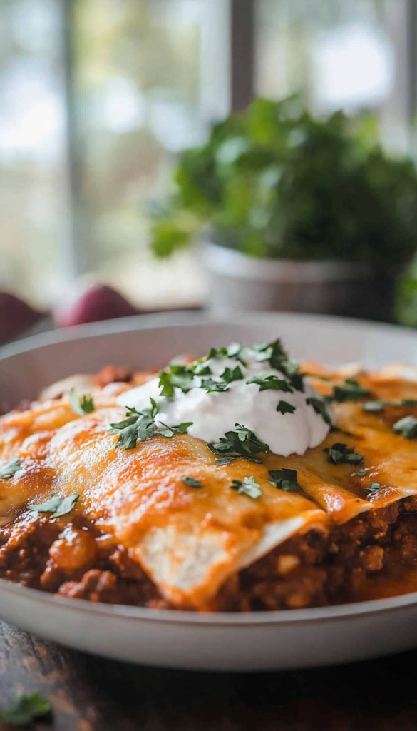 ground beef enchiladas