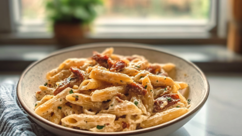 Smoked Cream Cheese Pasta