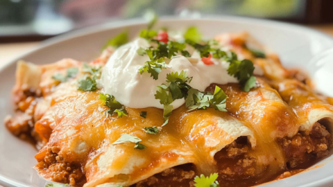 ground beef enchiladas