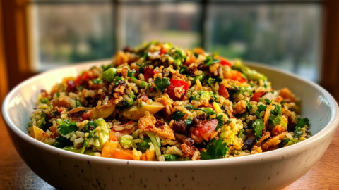Crispy Rice Salad