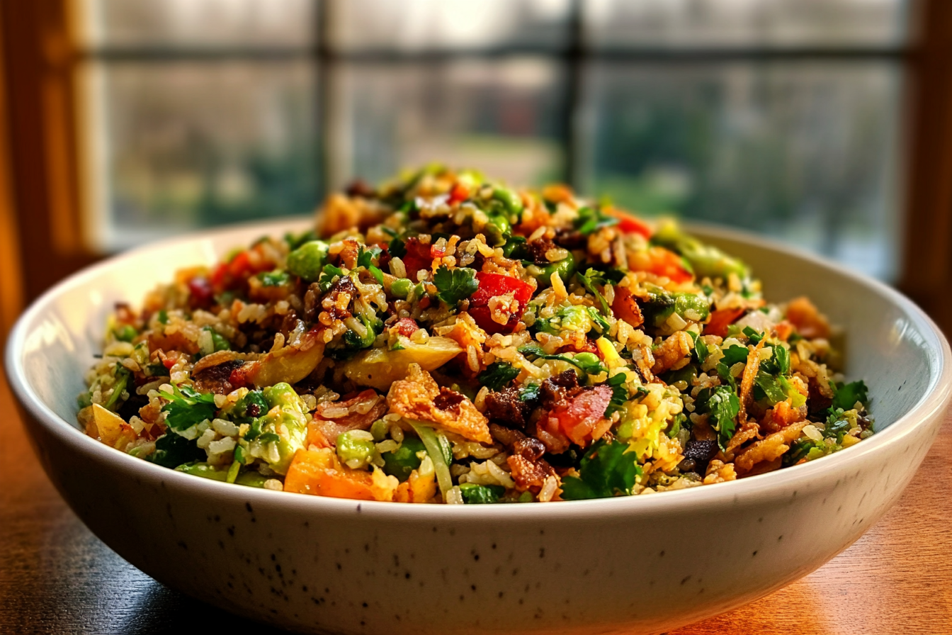 Crispy Rice Salad