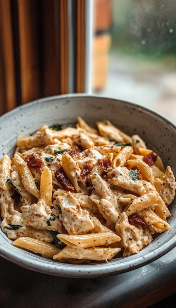 Smoked Cream Cheese Pasta