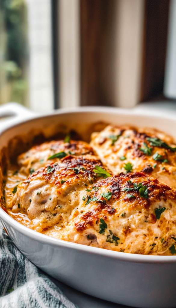 Baked Cream Cheese Chicken