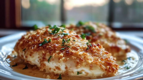 Longhorn Parmesan Crusted Chicken