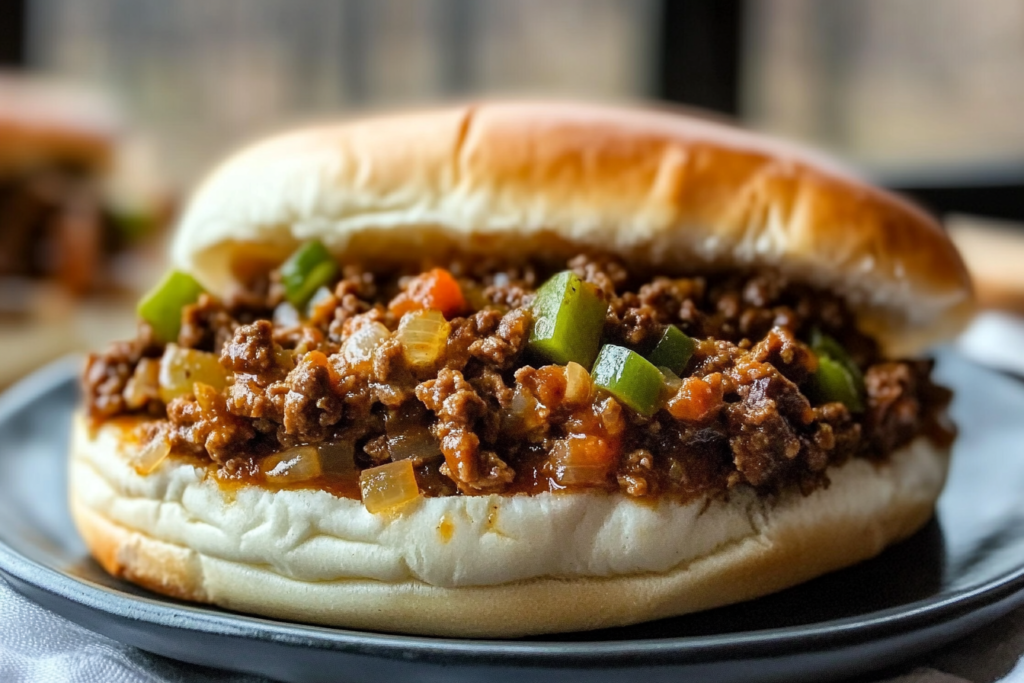 Philly Cheesesteak Sloppy Joes