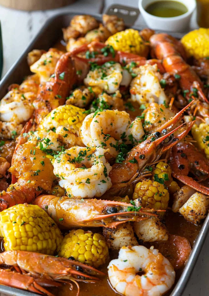Cajun seafood boil
