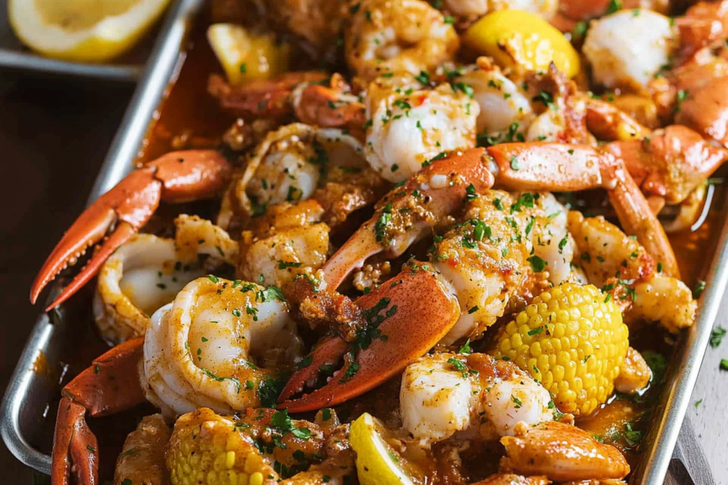 Cajun seafood boil