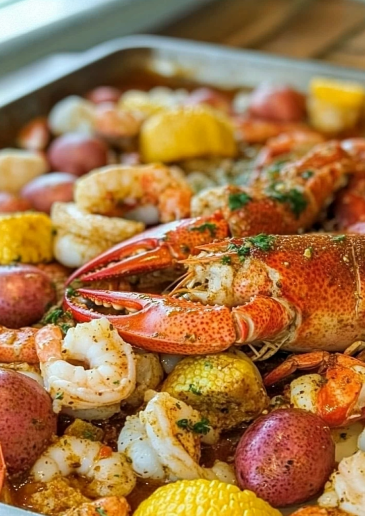 Cajun seafood boil
