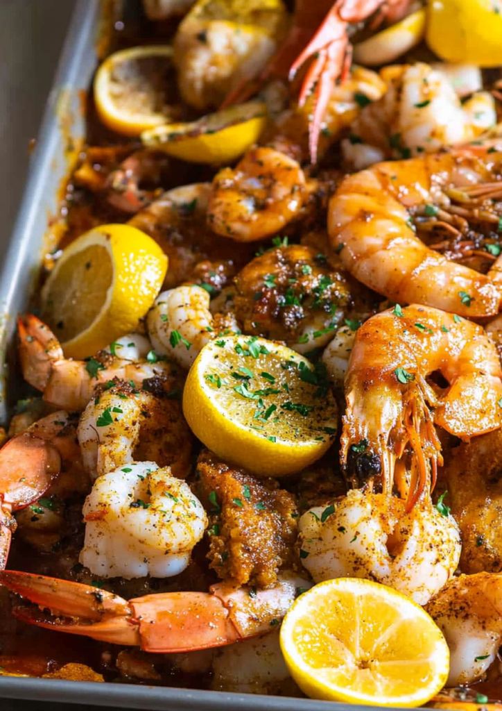 Cajun seafood boil