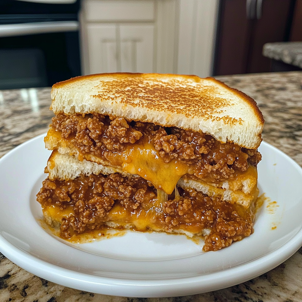 Grilled Cheese Sloppy Joes