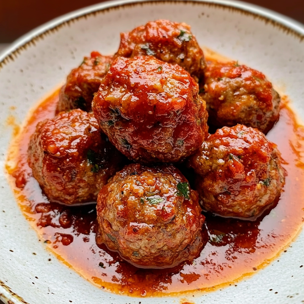 Smoked Italian Meatballs