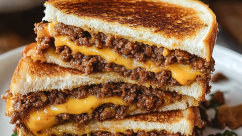 Grilled Cheese Sloppy Joes