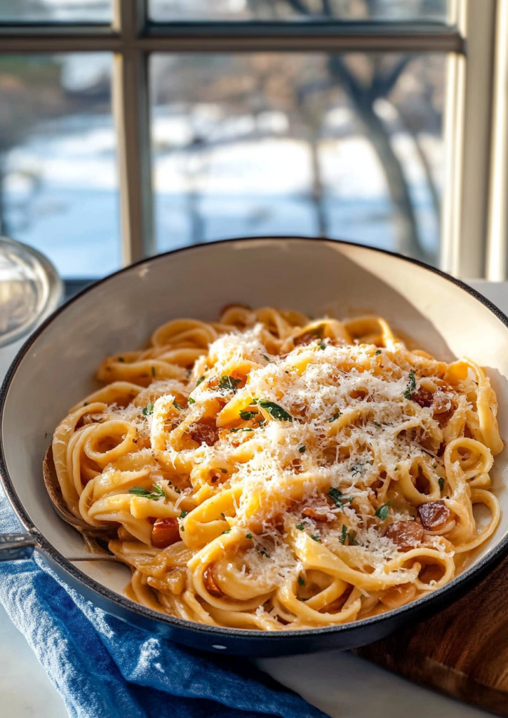 French Onion Pasta