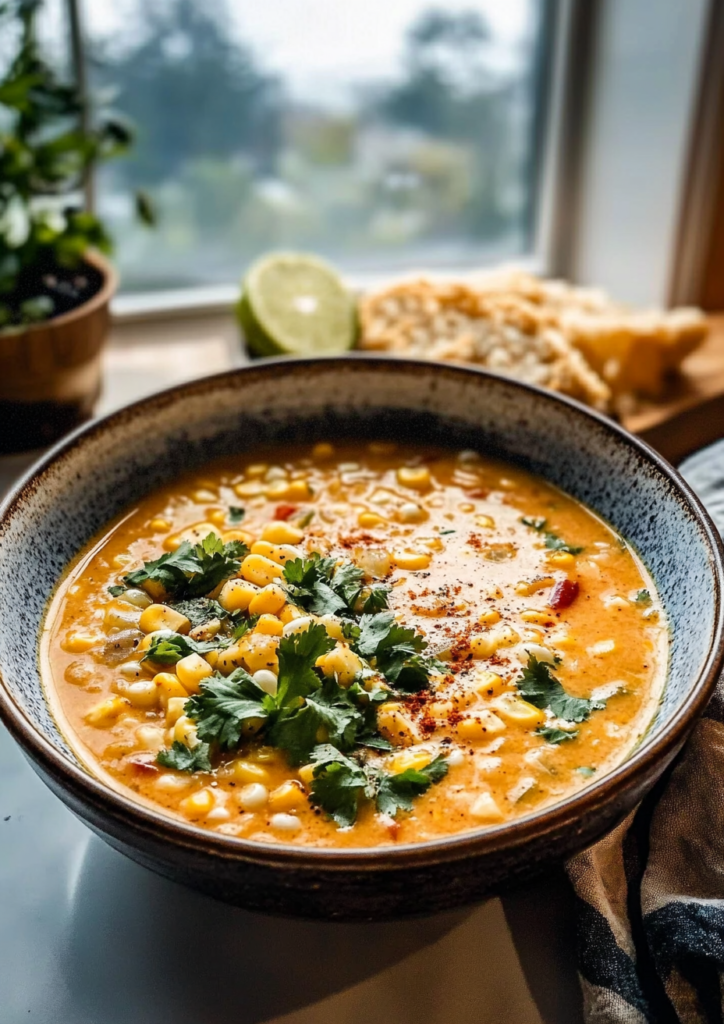 Mexican Street Corn Soup