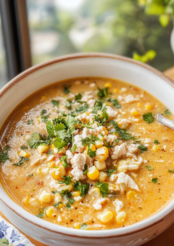 Mexican Street Corn Soup