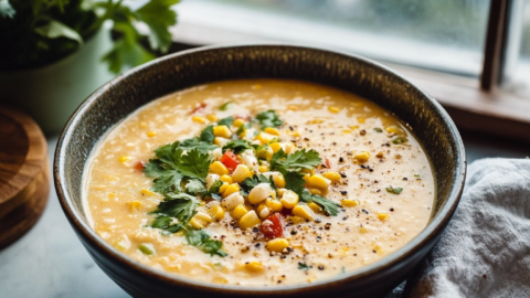 Mexican Street Corn Soup