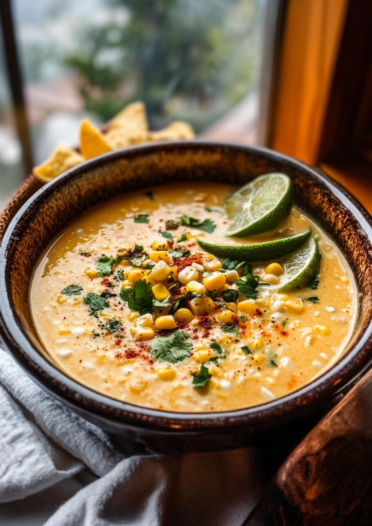 Mexican Street Corn Soup