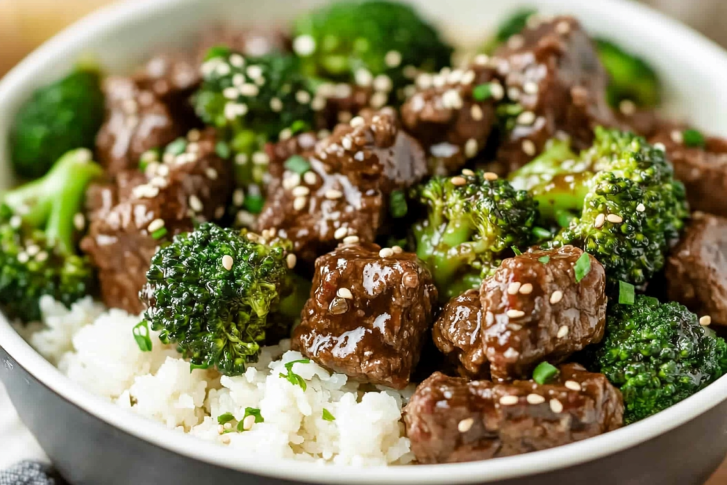 Crockpot Teriyaki Beef and Broccoli