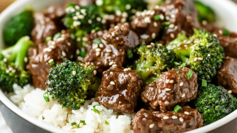 Crockpot Teriyaki Beef and Broccoli