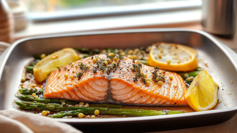 Sheet Pan Salmon