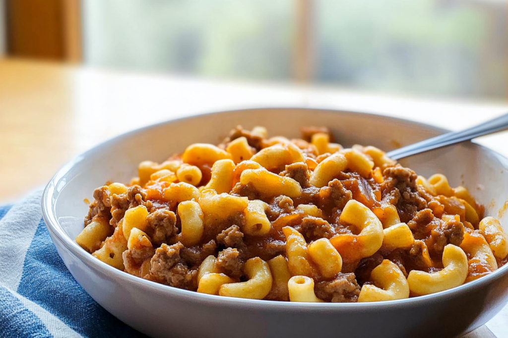 homemade hamburger helper