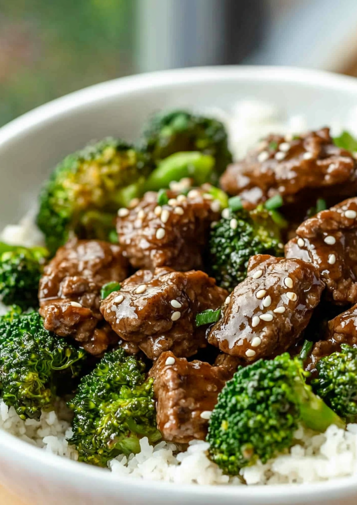 Crockpot Teriyaki Beef and Broccoli