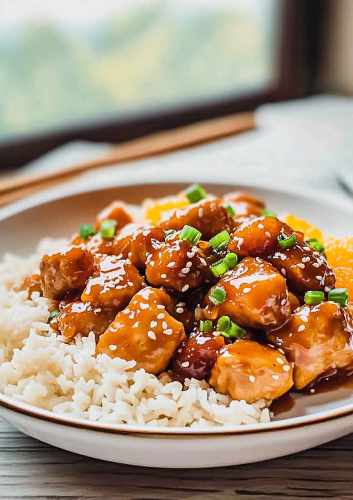 Crockpot Orange Chicken