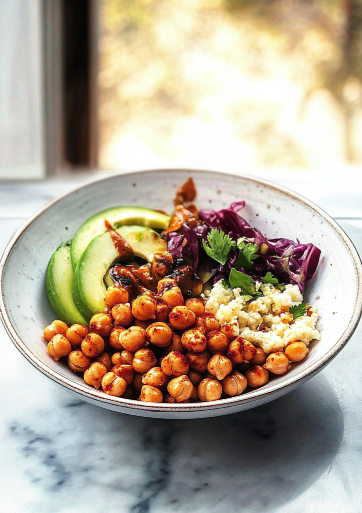 Roasted Chickpea Bowls