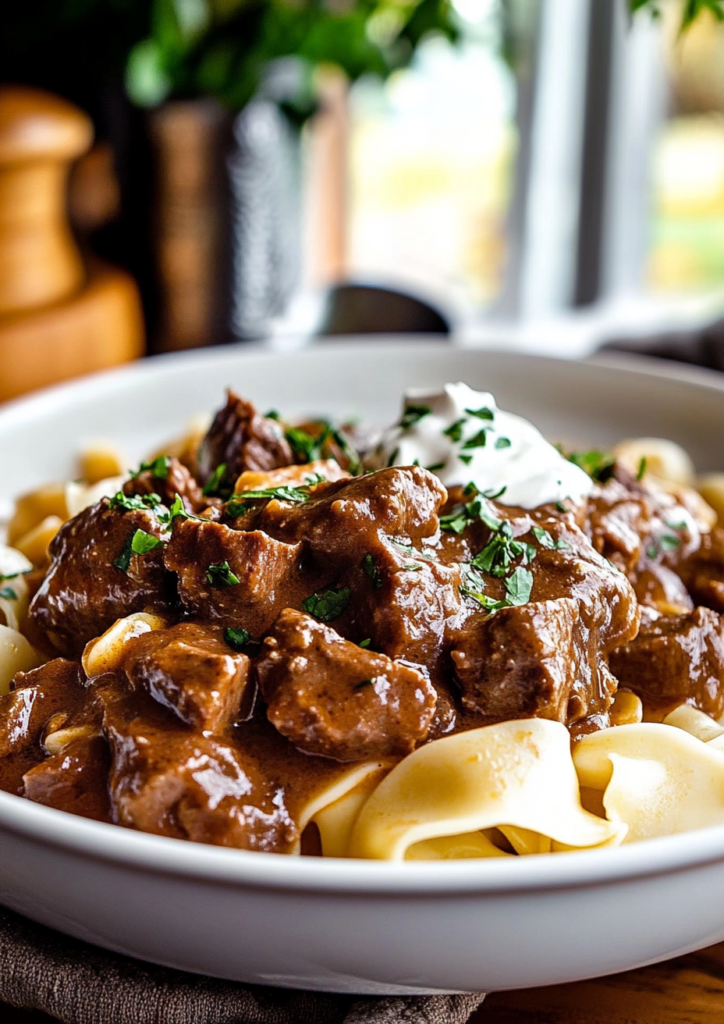 Beef Stroganoff Recipe