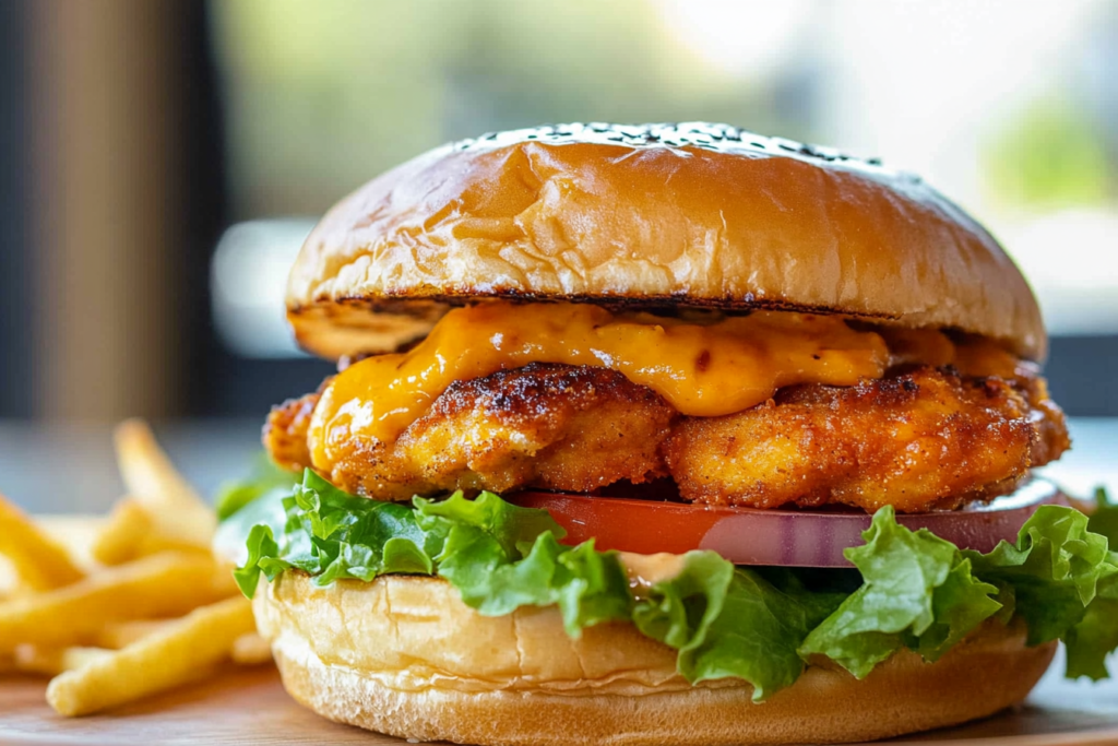 Spiced Chicken Sandwich