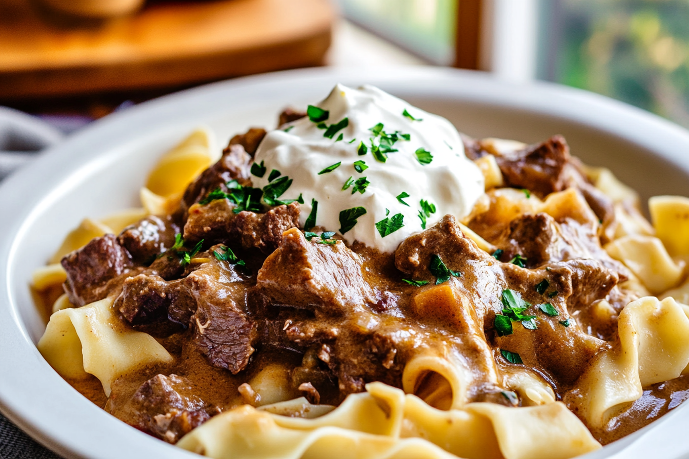 Beef Stroganoff Recipe