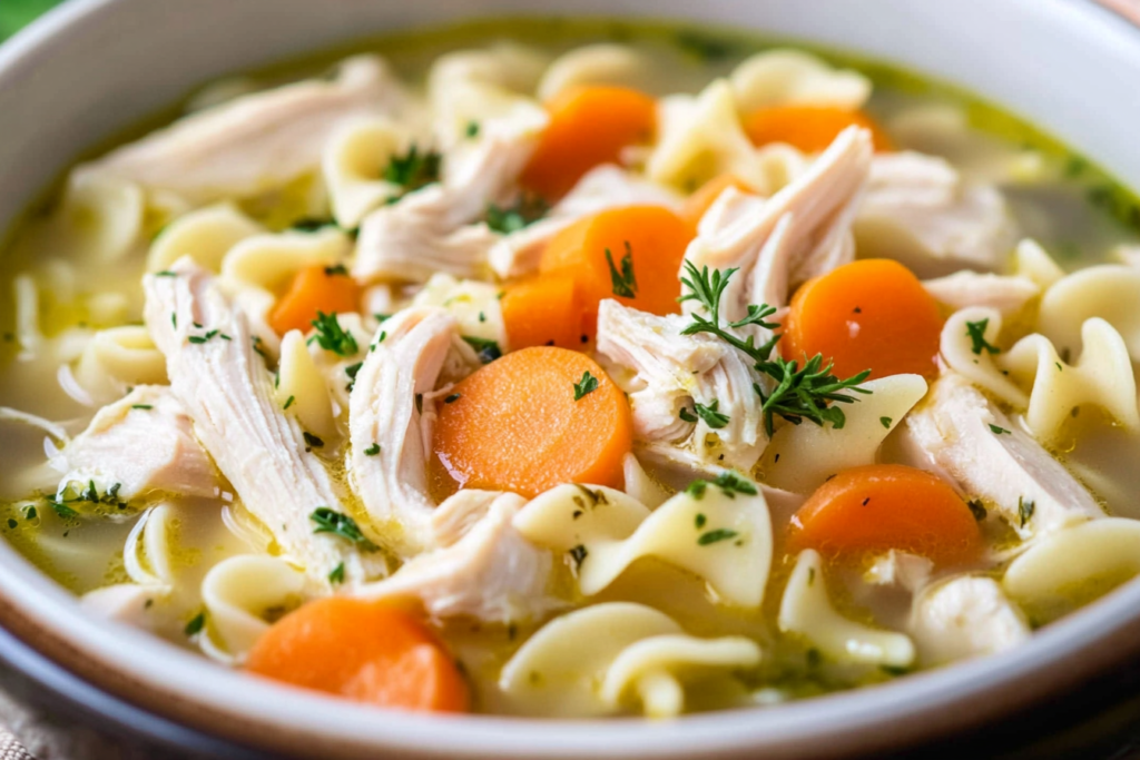 Crockpot Chicken Noodle Soup